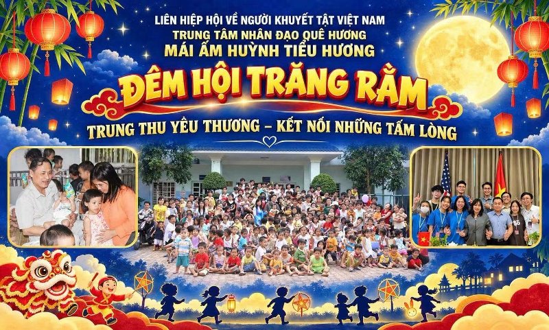 ĐÊM HỘI TRĂNG RẰM – TRUNG THU YÊU THƯƠNG, KẾT NỐI NHỮNG TẤM LÒNG