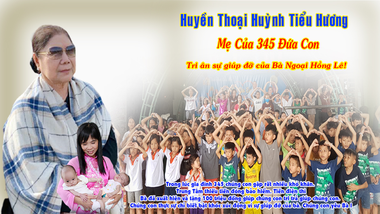 Bà Hồng Lê Ủng Hộ 100 Triệu Giúp Chúng Con Chi Trả Tiền Điện Và Tiền Bảo Hiểm